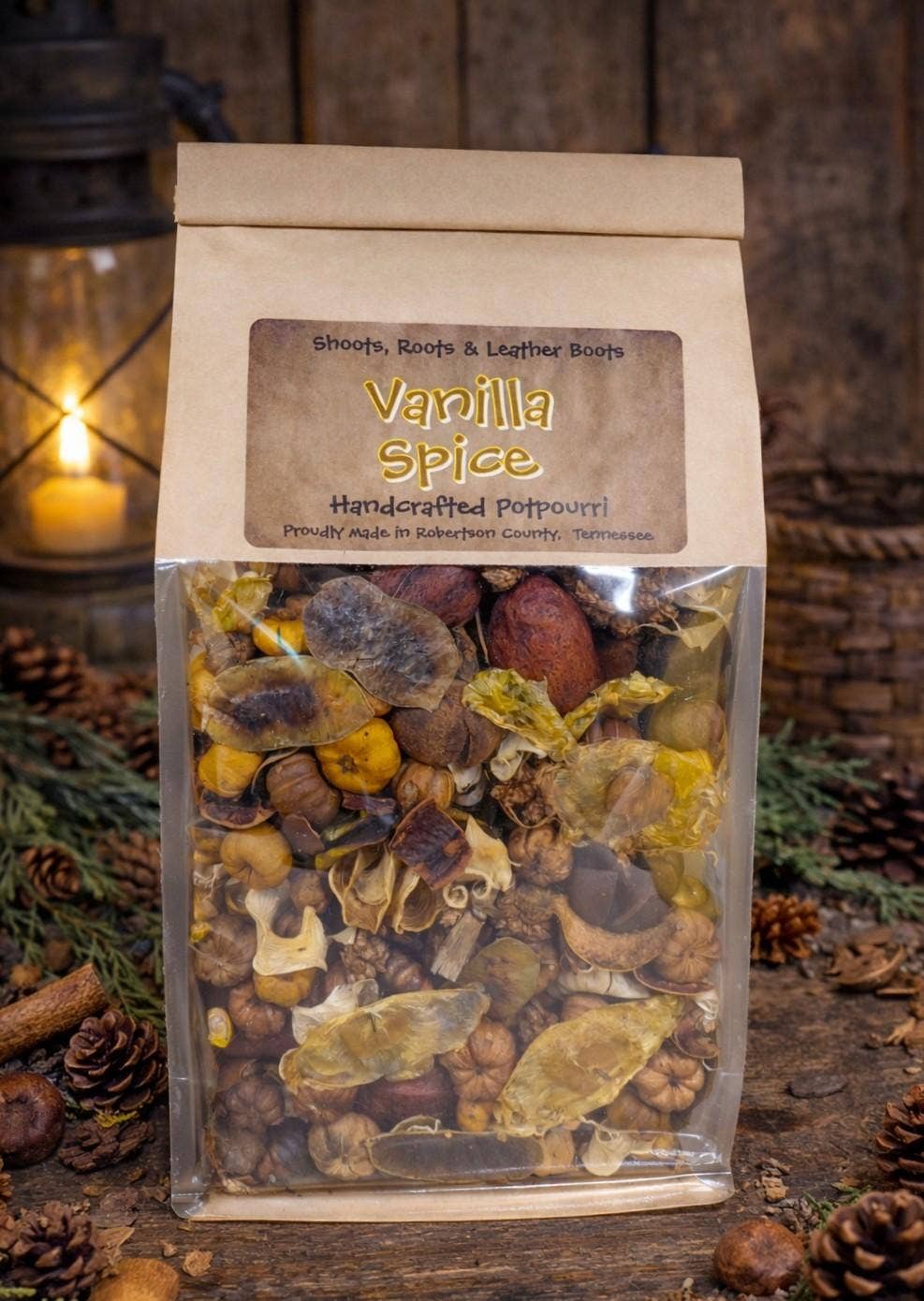 Vanilla Spice Handcrafted Potpourri - Styling
