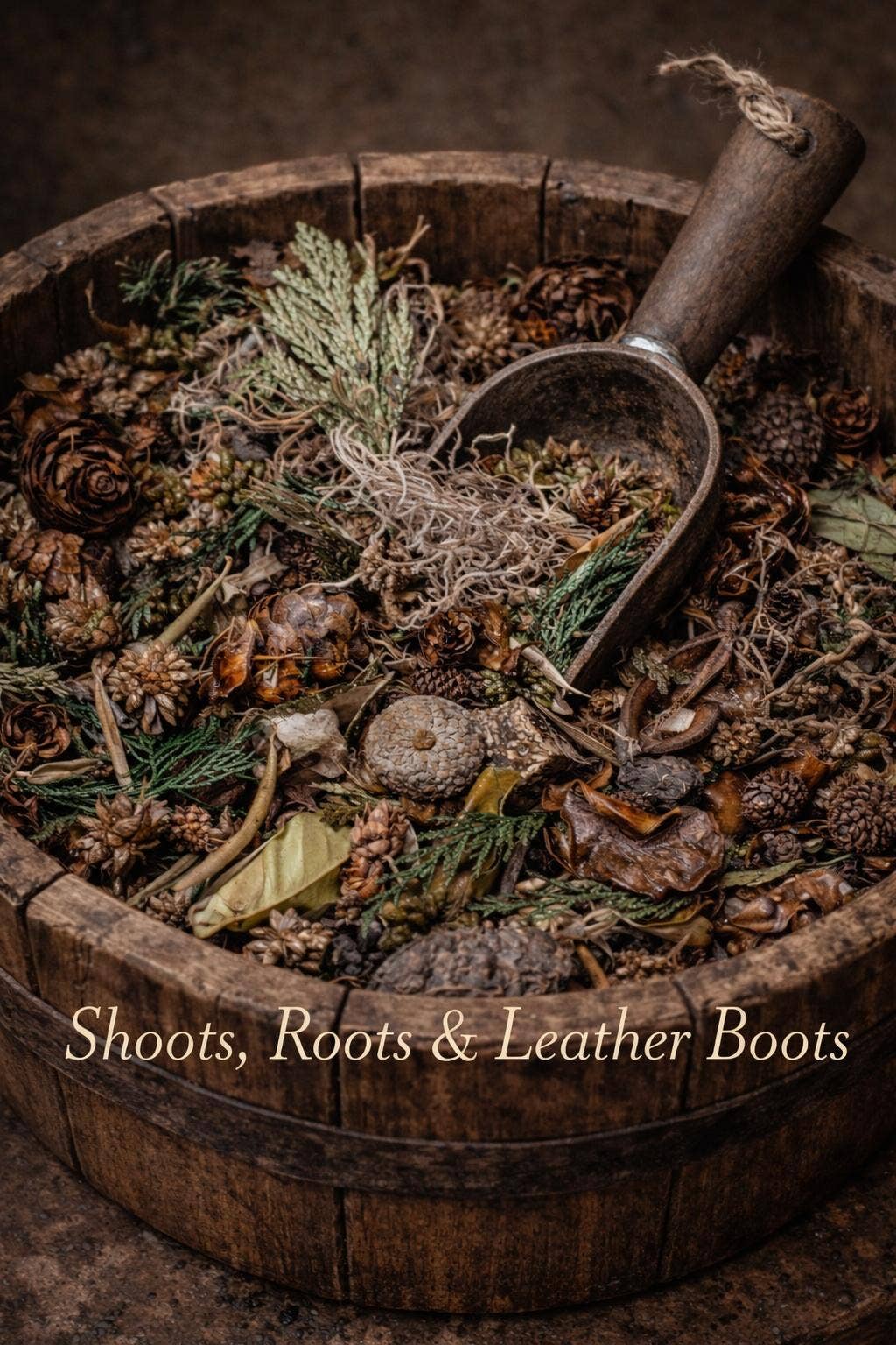 Patchouli Botanical Potpourri - Earthy Rustic - Styling