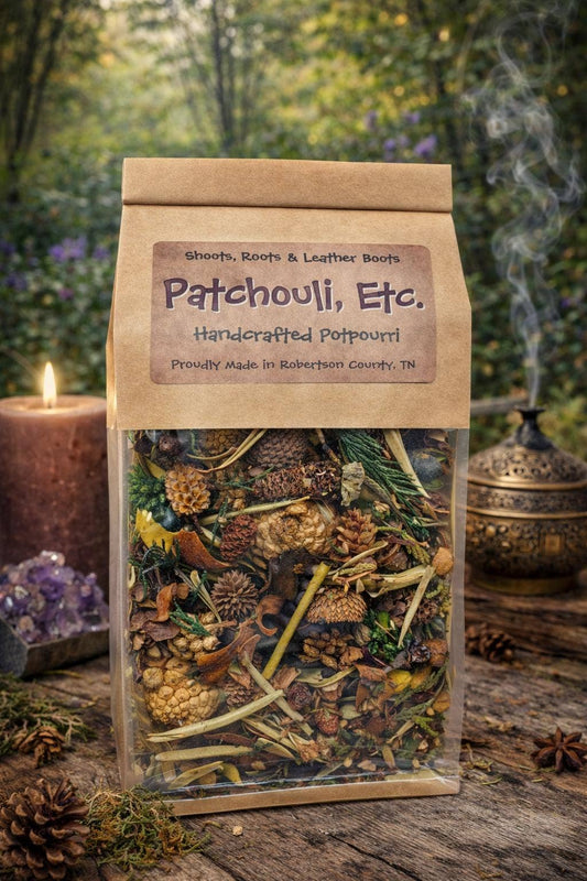 Patchouli Botanical Potpourri - Earthy Rustic