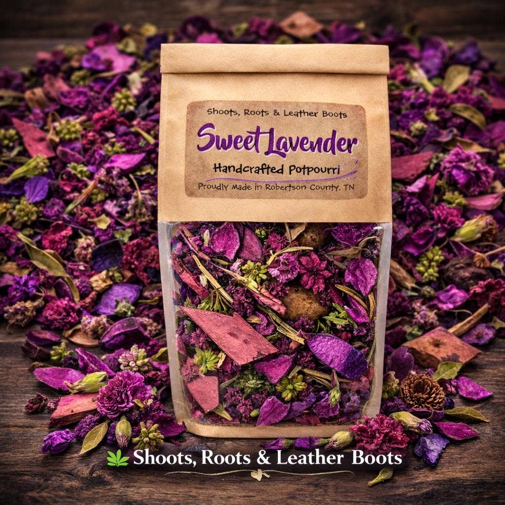 Sweet Lavender Handcrafted Potpourri - Styling