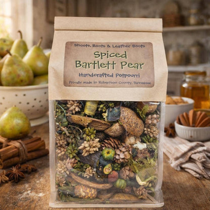 Spiced Bartlett Pear Handcrafted Country Potpourri