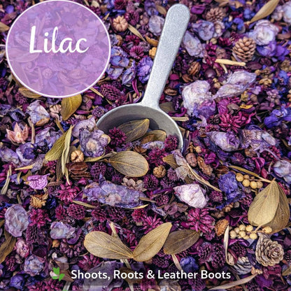 Lilac Handcrafted Potpourri - Detail