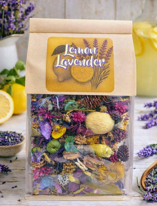 Lemon Lavender Handcrafted Botanical Potpourri