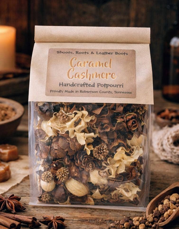Caramel Cashmere Handcrafted Potpourri