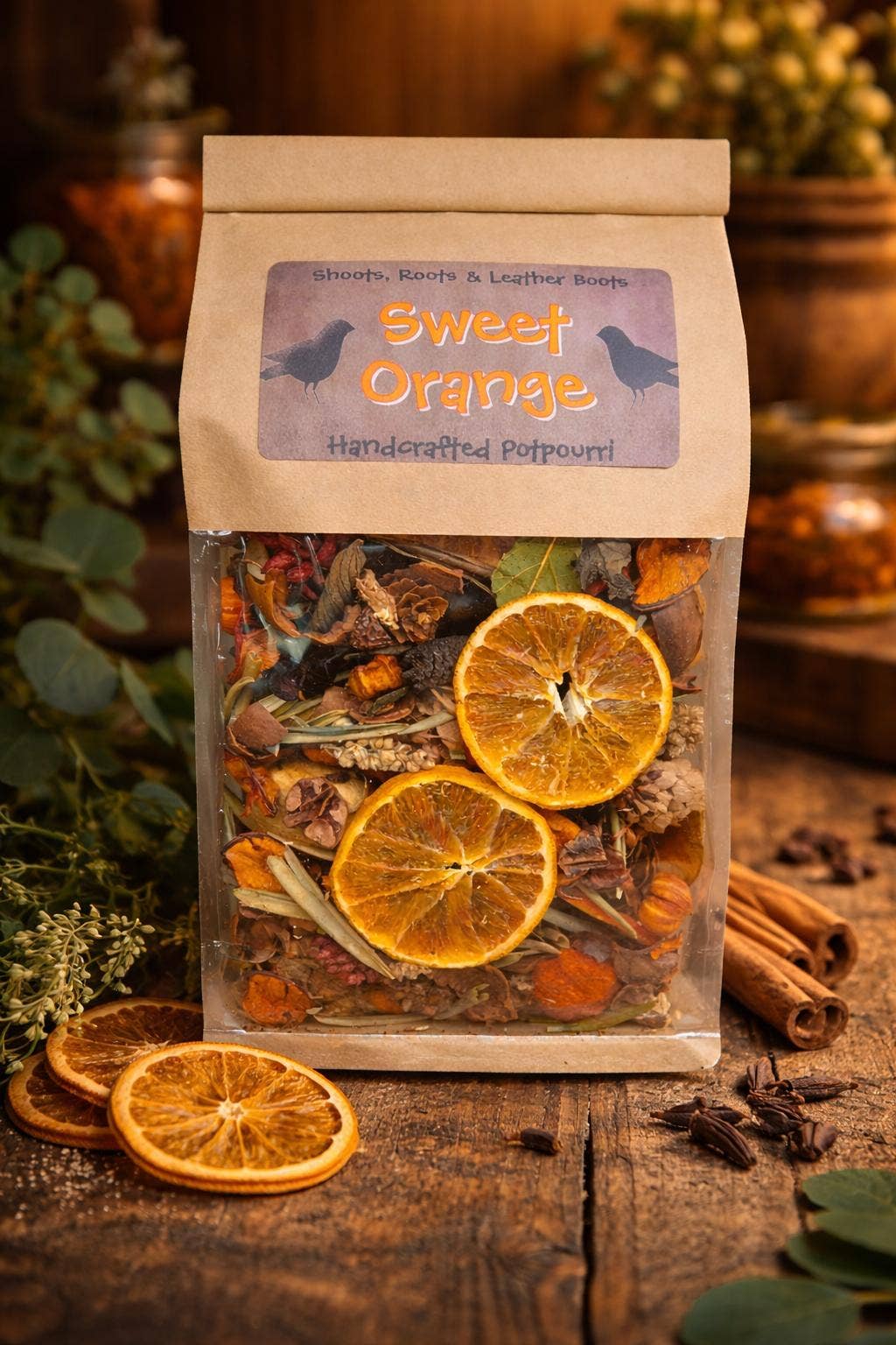 Sweet Orange Handcrafted Potpourri