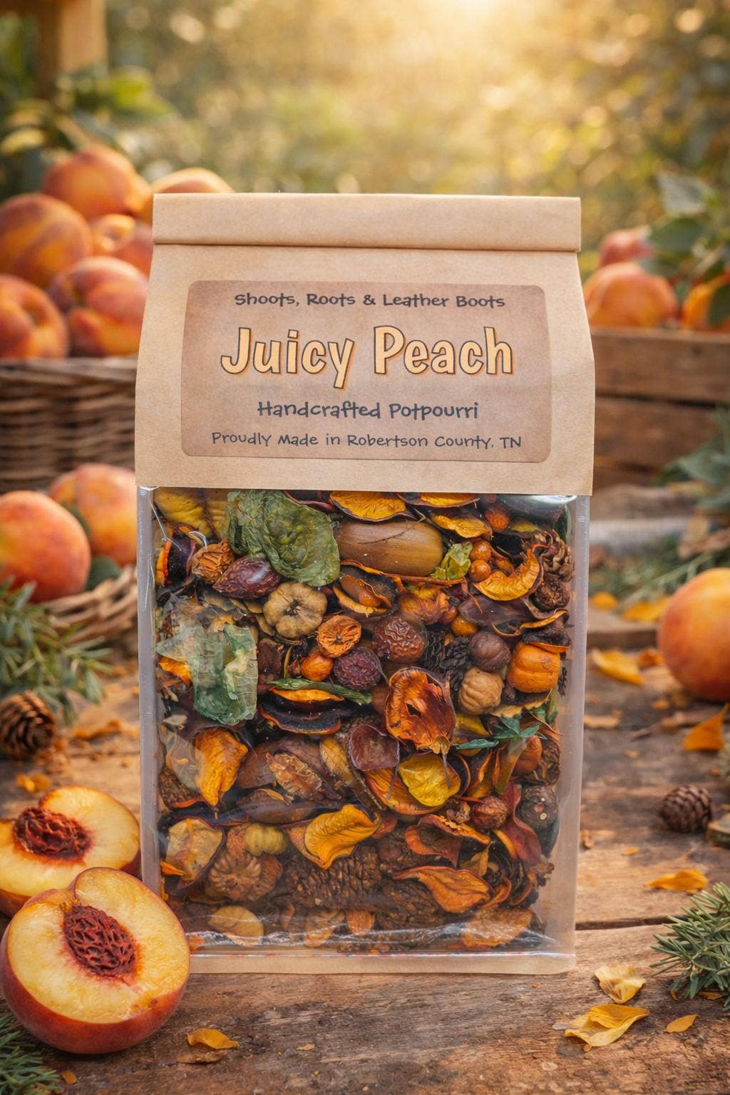 Juicy Peach Handcrafted Potpourri