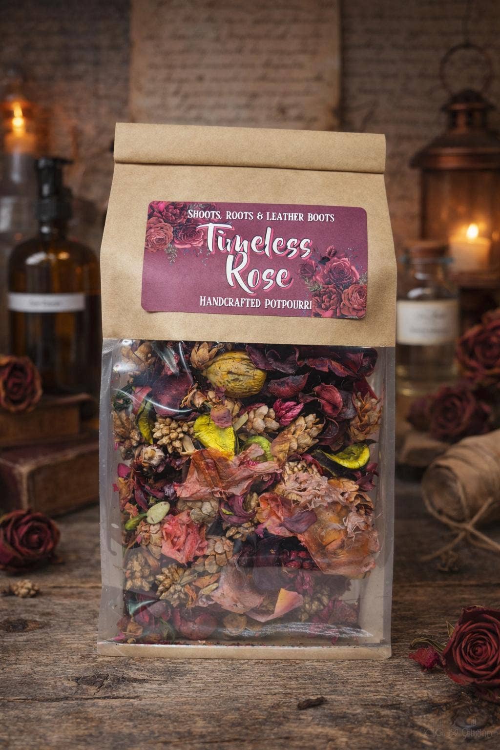 Timeless Rose Handcrafted Potpourri